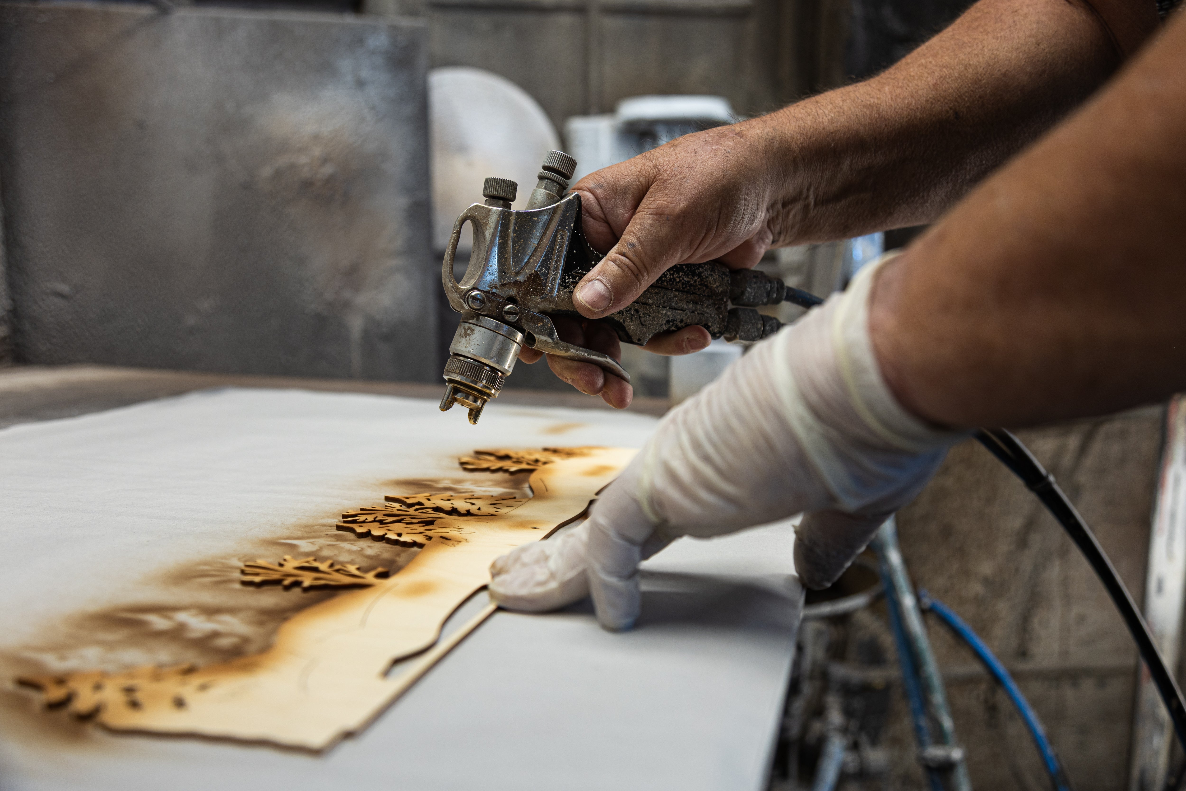 Airbrushtechnik bei Tietze