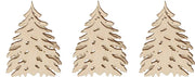 Aufsteckschmuck Baum natur doppelseitig