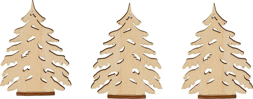 Aufsteckschmuck Baum natur einseitig