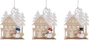 Baumbehang Schneemann Waldhaus