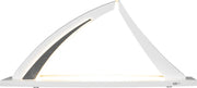 Lichterbogen LED-beleuchtet modern weiss