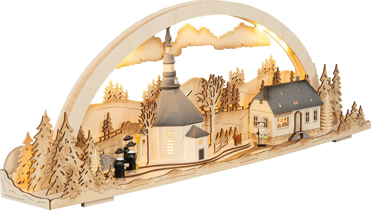 LED Diorama-Leuchte "Seiffen" 45° rechts 