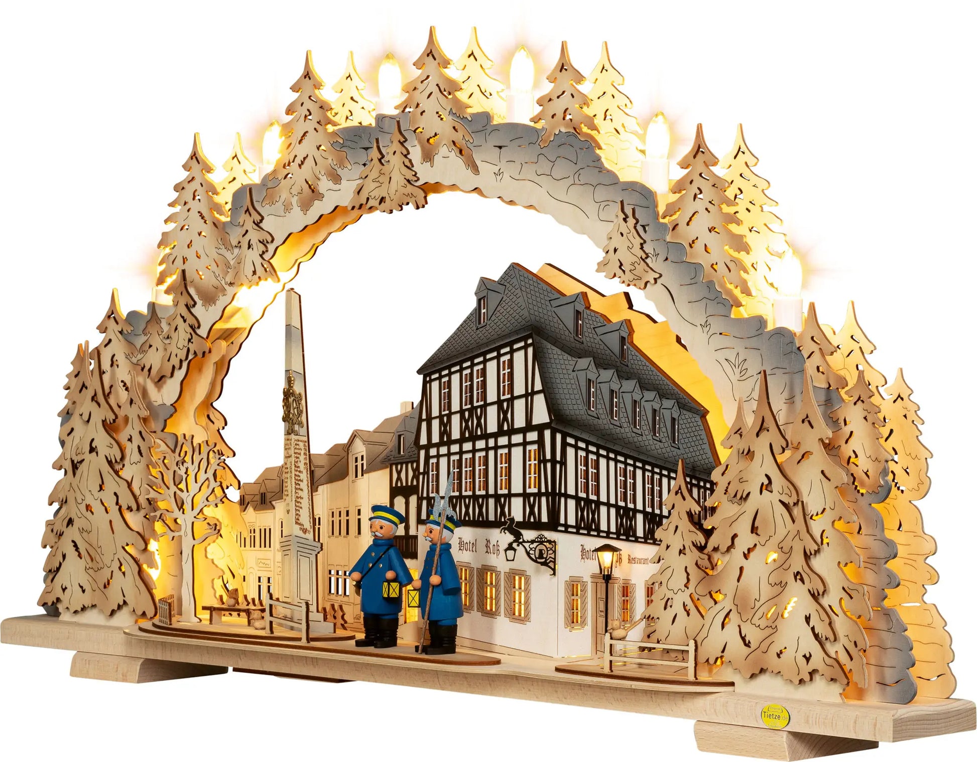 Schwibbogen "Hotel zum Ross" 45° links