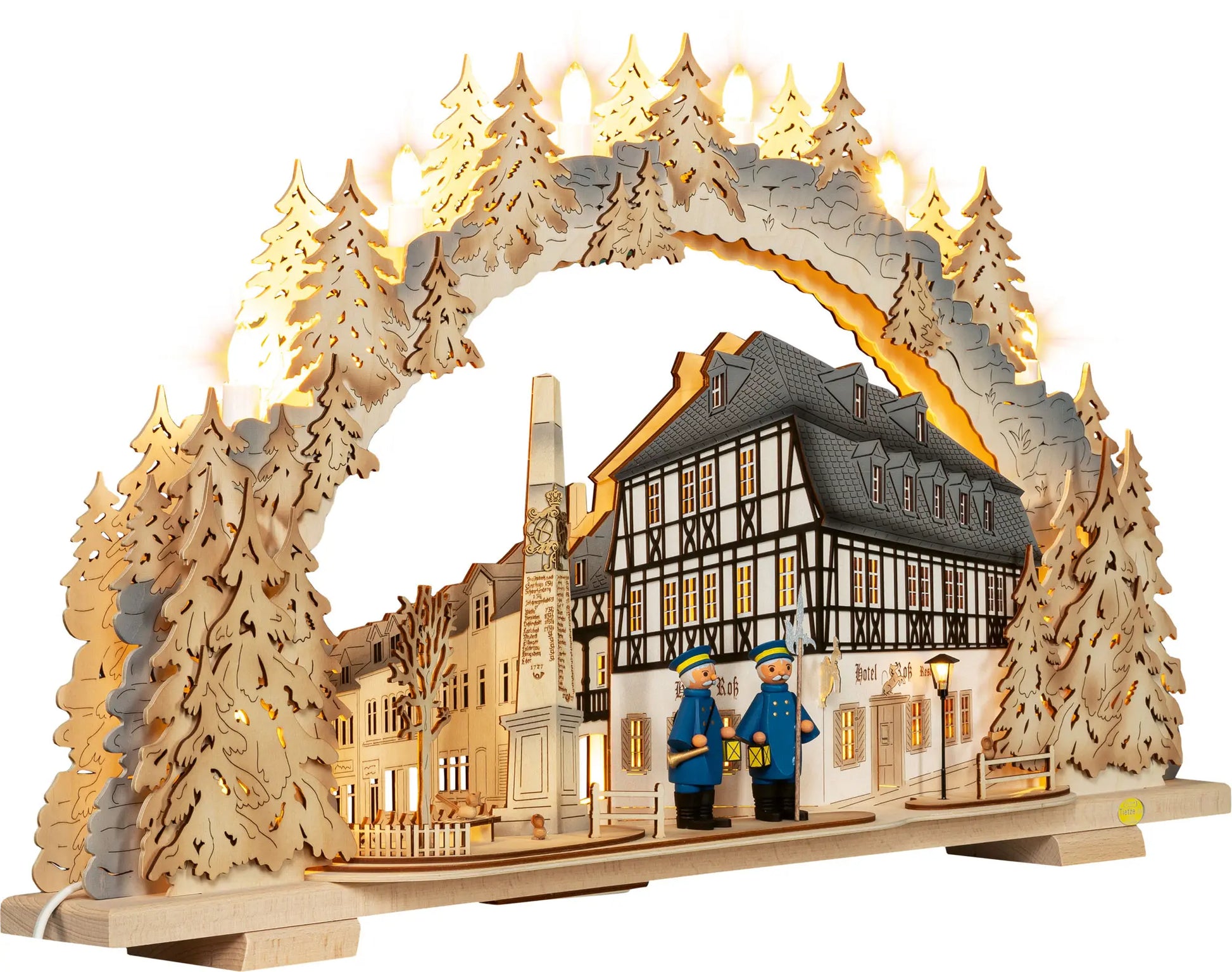 Schwibbogen "Hotel zum Ross" 45° rechts