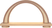 LED Midi-Schwibbogen Mocca - NEW LINE, unbestückt