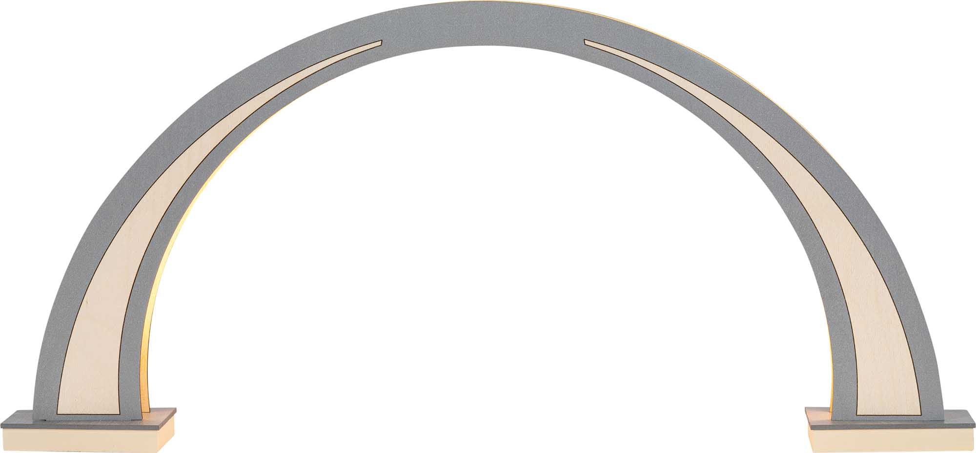 LED Lichterbrücke NEW LINE Grau 50cm