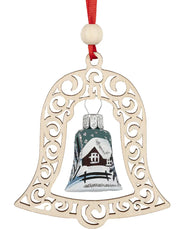 Baumbehang Ornament Motiv Silbermond
