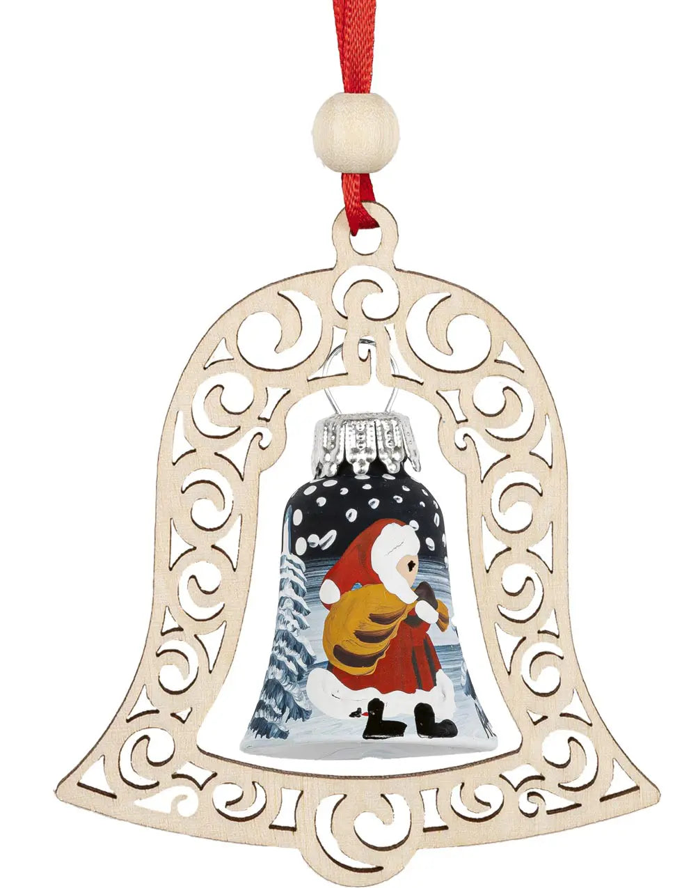 Baumbehang Ornament Motiv Weihnachtsmann