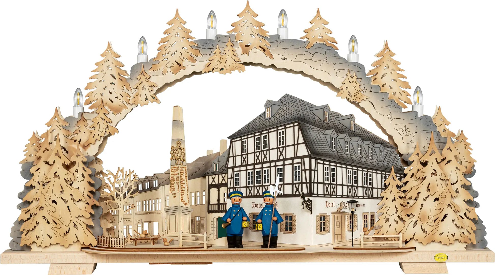 Schwibbogen "Hotel zum Ross" unbeleuchtet